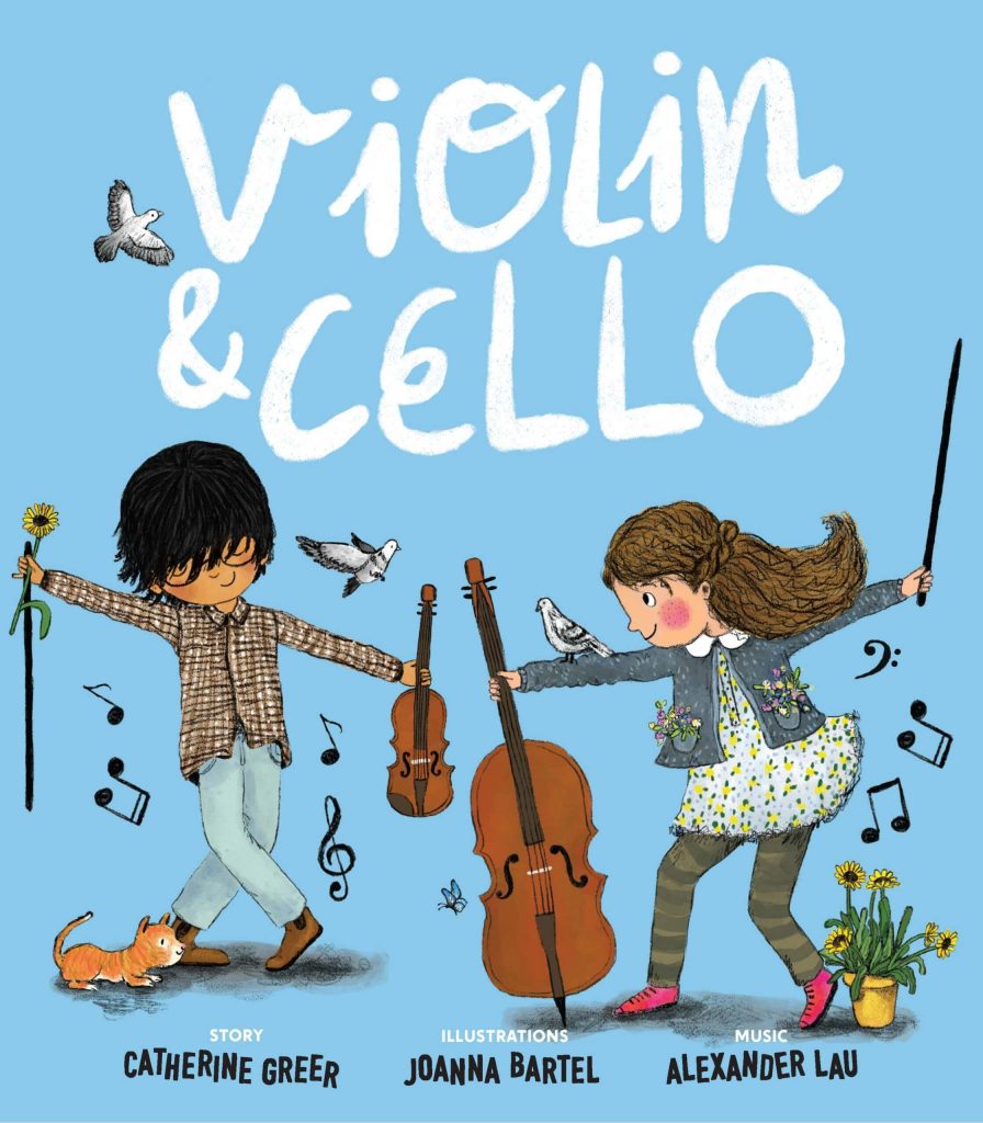 Violin and Cello picture book